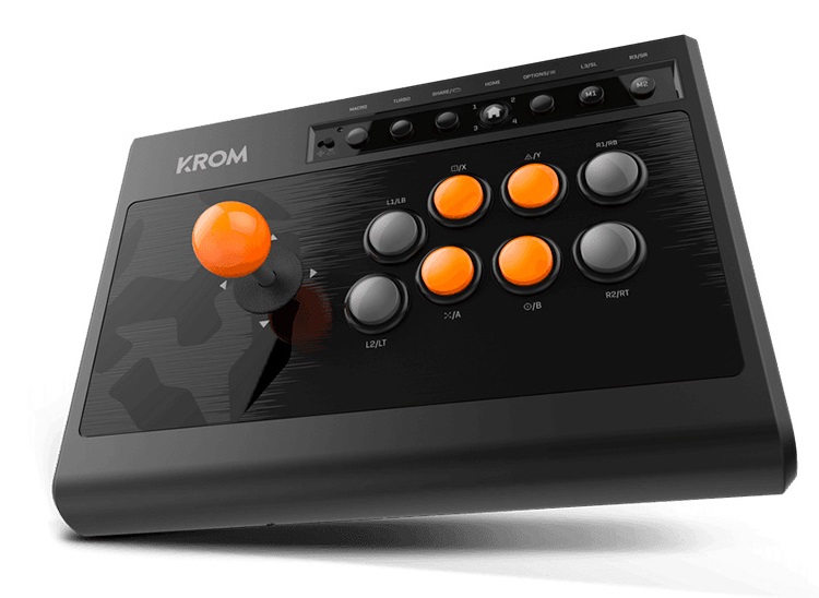 Krom Kumite Arcade Fighting Stick Multiplatform 1