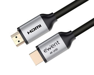 Cabo HDMI 2.0 Ewent Premium High Speed M/M 1.8m Preto 2