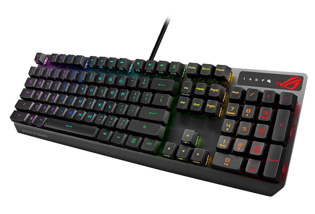 Teclado Mecnico Asus ROG Strix Scope RGB PT RX Red 2