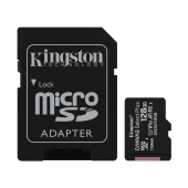 Cartão Memória Kingston Canvas Select Plus C10 A1 UHS-I microSDHC 128GB + Adaptador SD image