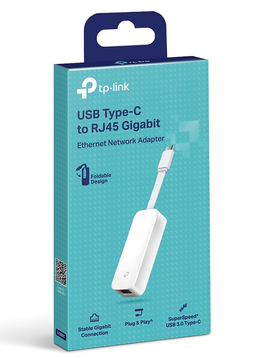 Adaptador TP-Link USB 3.0 Type-C p/ Gigabit 4