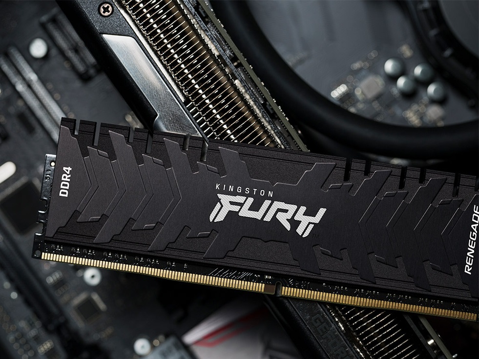 Memria RAM Kingston Fury Renegade 16GB (1x16GB) DDR4-3200MHz CL16 Preta 2