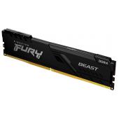 Memória RAM Kingston Fury Beast 8GB (1x8GB) DDR4-3200MHz 1R CL16 Preta image
