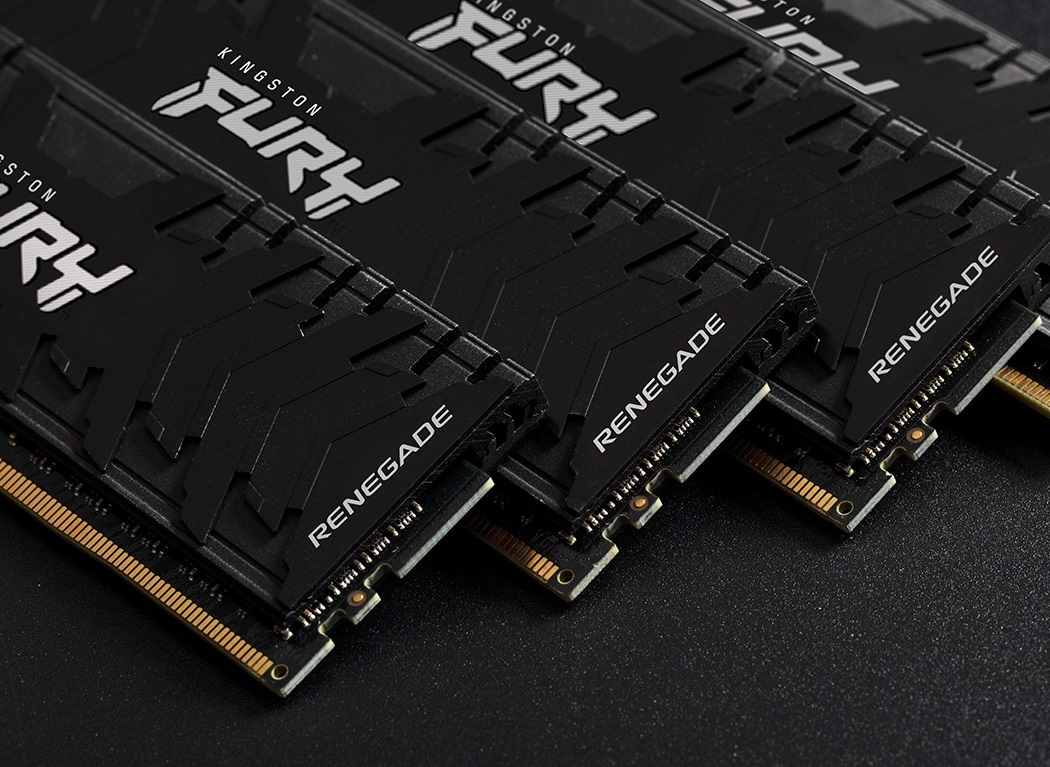 Memria RAM Kingston Fury Renegade 8GB (1x8GB) DDR4-2666MHz 2R CL13 Preta 2