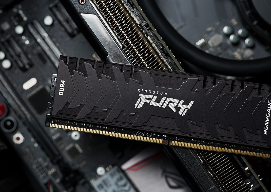 Memria RAM Kingston Fury Renegade 8GB (1x8GB) DDR4-2666MHz 2R CL13 Preta 4