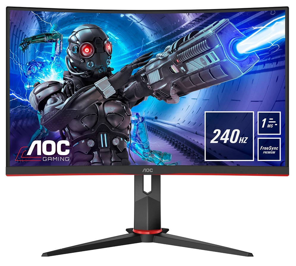 Monitor Curvo AOC C32G2ZE/BK VA 31.5 FHD 16:9 240Hz FreeSync 1