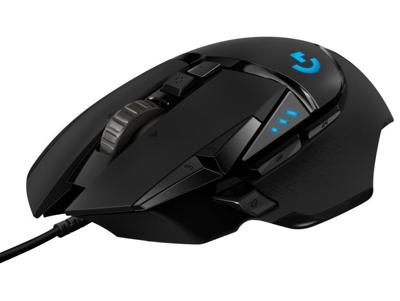 Rato ptico Logitech G502 HERO 16000DPI Gaming Preto 1