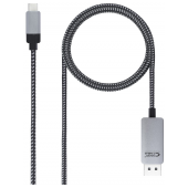 Cabo NanoCable Conversor USB-C a Displayport , 1.8 m image