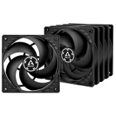 Ventoinha 120mm Arctic P12 Pressure Optimised 1800RPM Preta 3 Pinos - Value Pack 5x image