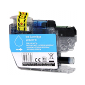 Tinteiro Compatível Brother LC3217 Azul image