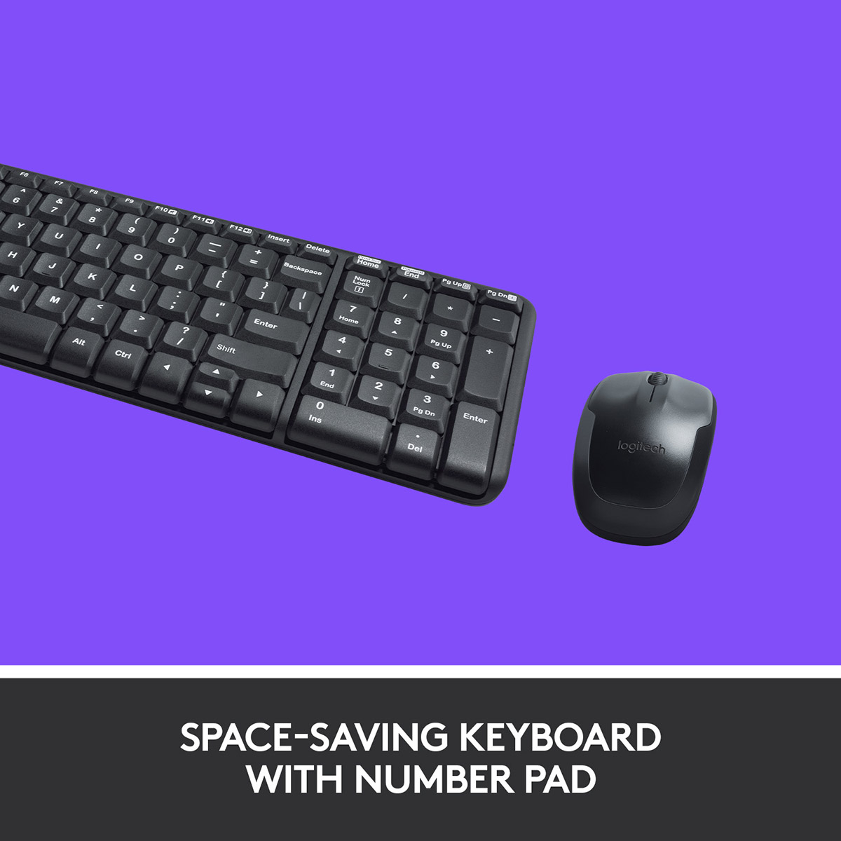 Teclado + Rato Logitech MK220 Wireless PT 3