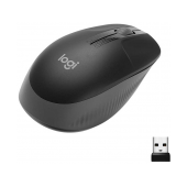 Rato Óptico Logitech M190 Full-Size Wireless Mouse 1000DPI Preto image