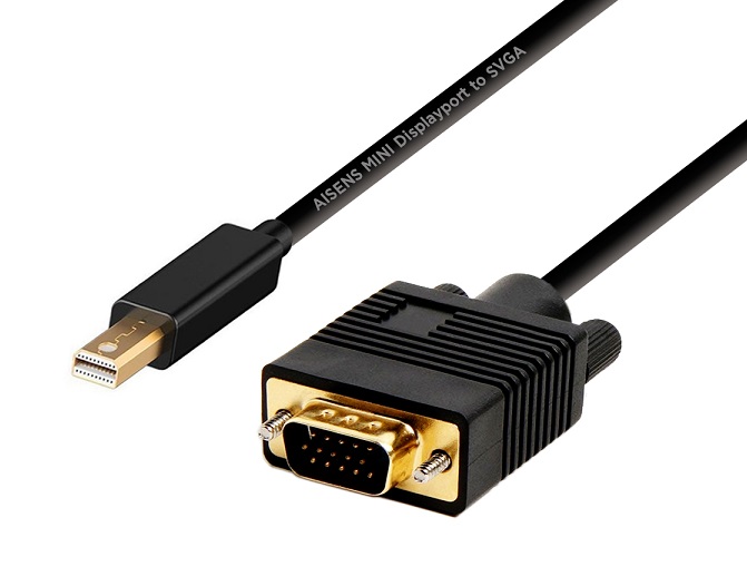 Cabo Aisens Mini DisplayPort a VGA 2 metros 1