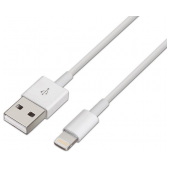 Cabo Aisens USB 2.0 Type-A M p/ Lightning M 1m Branco image
