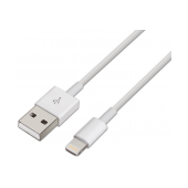 Cabo Aisens USB 2.0 Type-A M p/ Lightning M 1m Branco image
