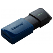 Pen Drive Kingston DataTraveler Exodia M USB 3.2 64GB Preta/Azul image