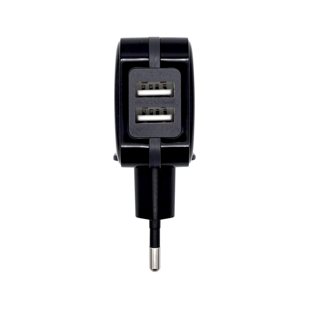 Carregador Aisens USB 17W 5V/3.4A, 2xUSB com controlo AI, Preto 2