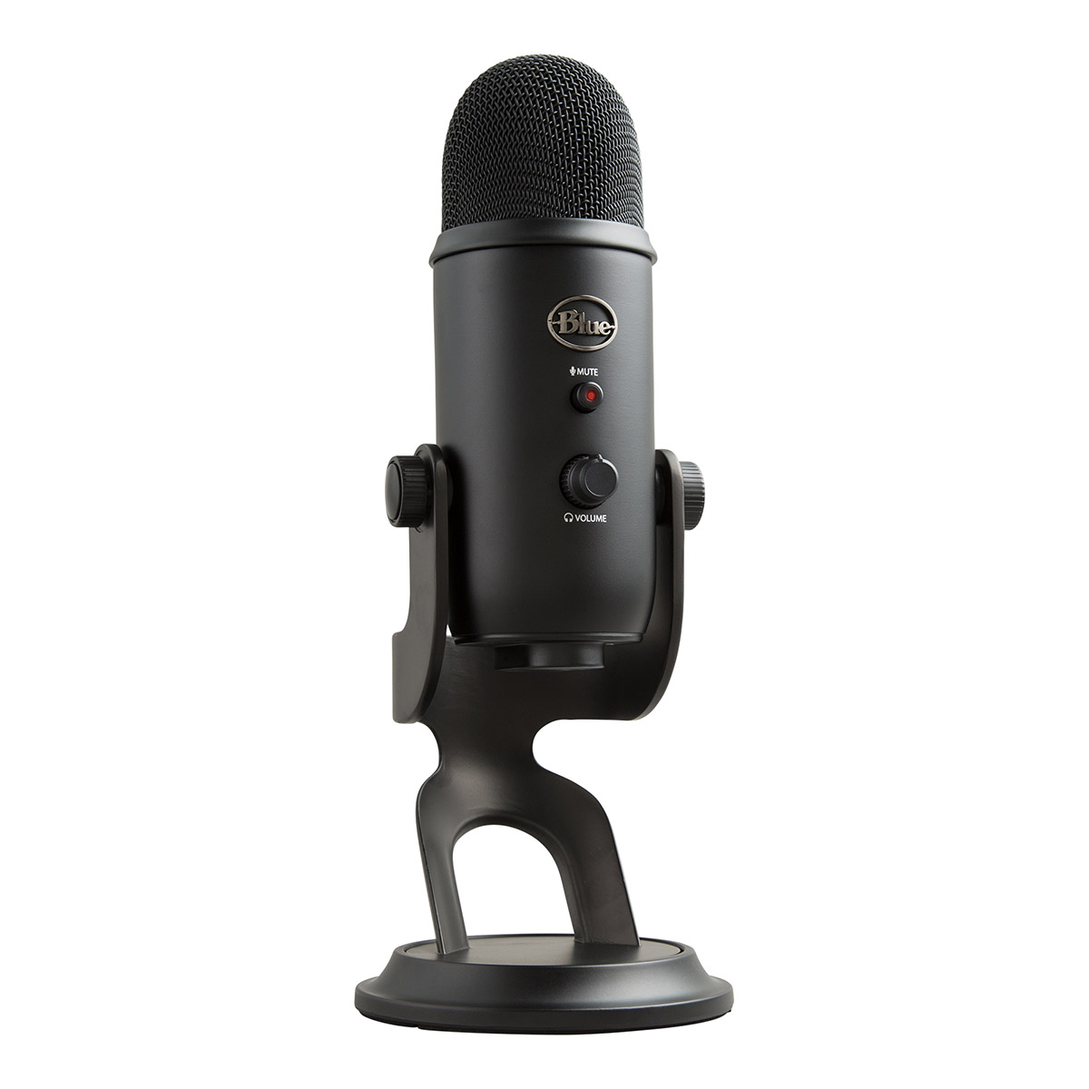 Microfone Logitech for Creators Blue Yeti USB Condensador PC/Mac Blackout 1