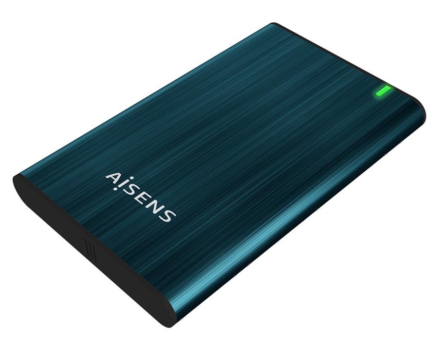 Caixa Externa Aisens ASE-2525BWN 2.5 HDD/SSD USB3.1 Azul 1