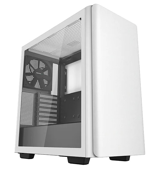 Caixa ATX Deepcool CK500 Vidro Temperado Branca 1