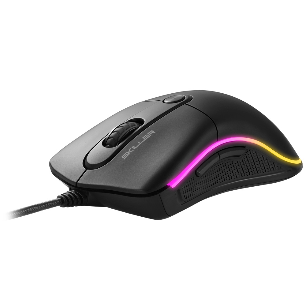 Rato ptico Sharkoon Skiller SGM2 6400DPI RGB Preto 4