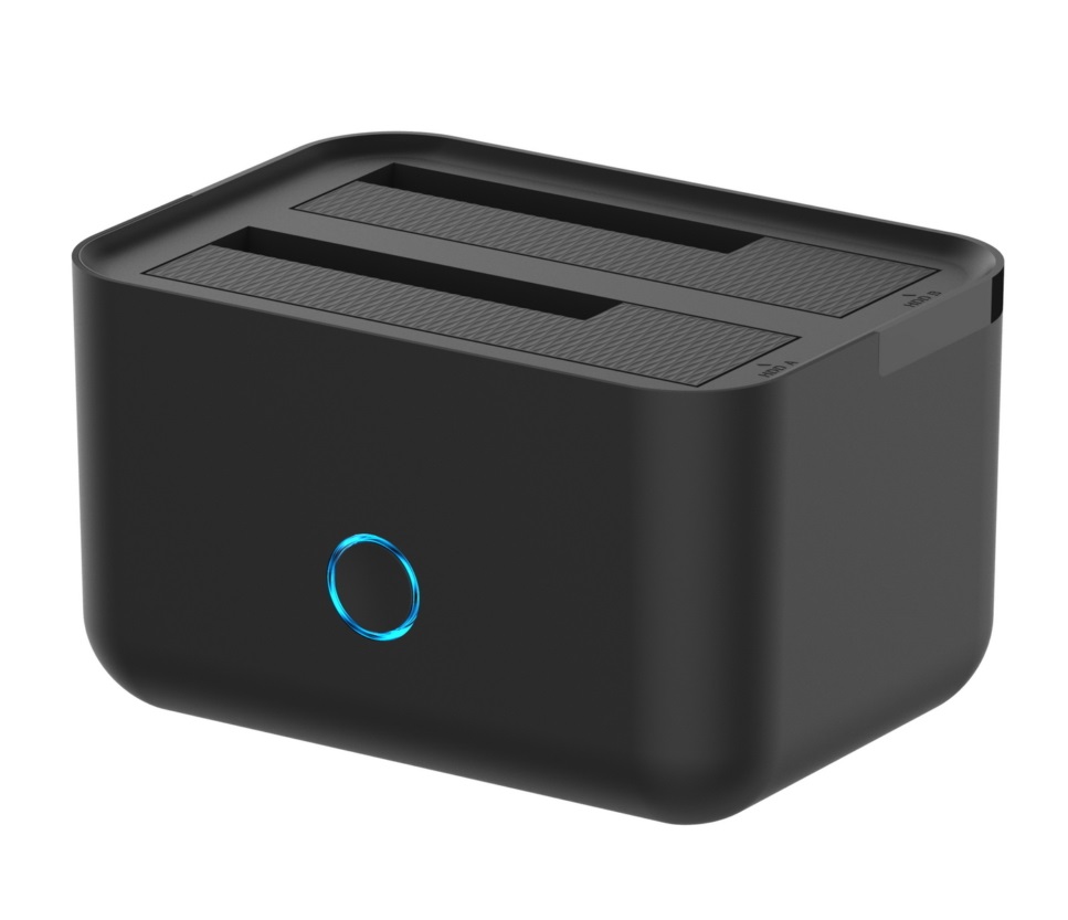 Dock Aisens ADS-D01B 2xSATA 2,5/3,5 USB 3.1 1