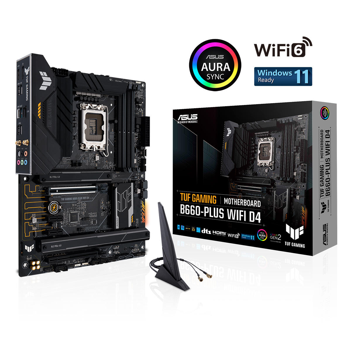 Motherboard ATX Asus TUF GAMING B660-PLUS WIFI D4 DDR4 2