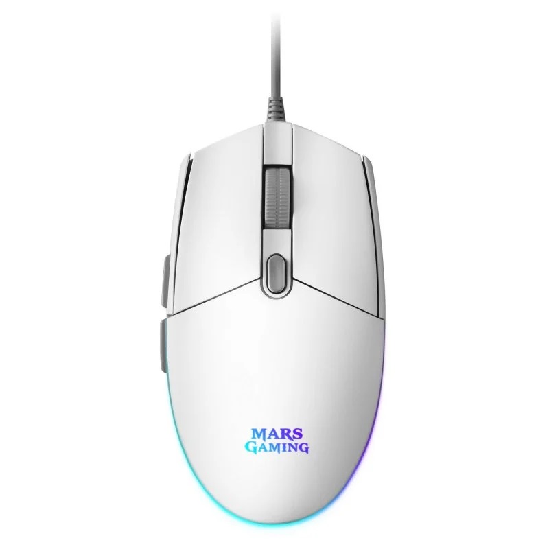 Rato ptico Mars Gaming MMG 3200DPI Branco 1