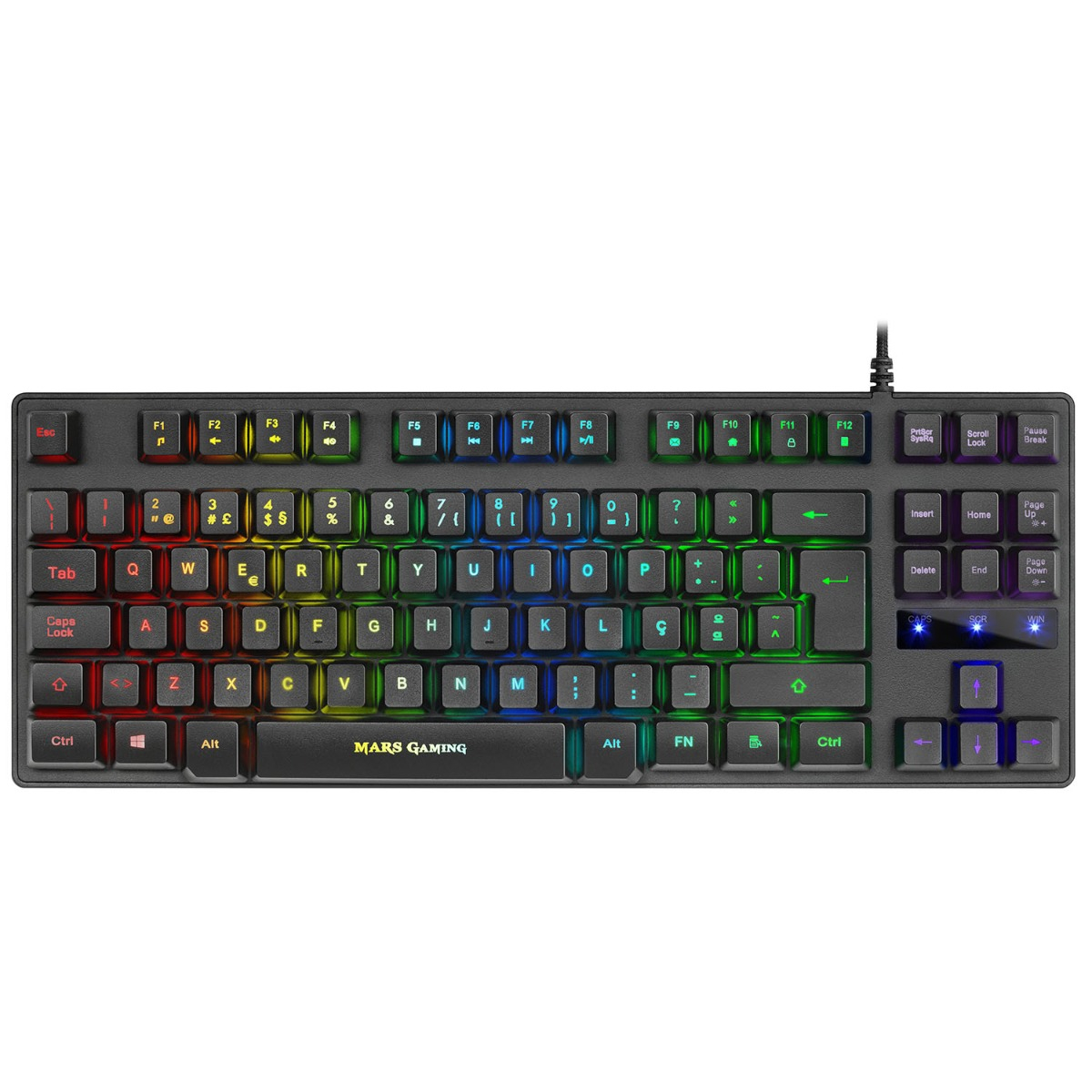 Teclado Mars Gaming MKTKL RGB TKL PT 1