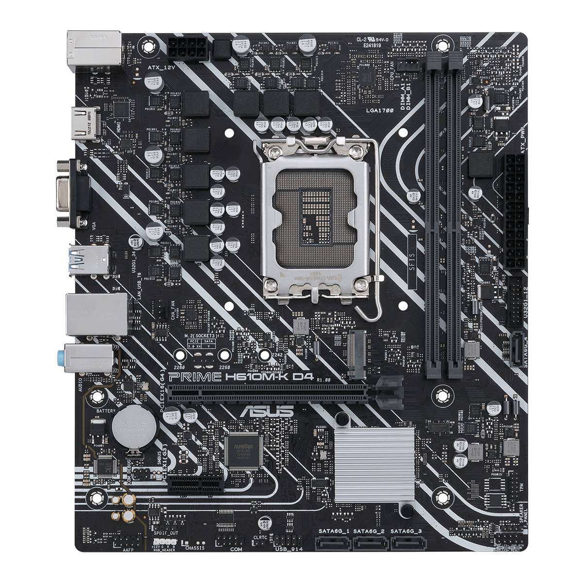 Motherboard Micro-ATX Asus Prime H610M-K D4 DDR4 1