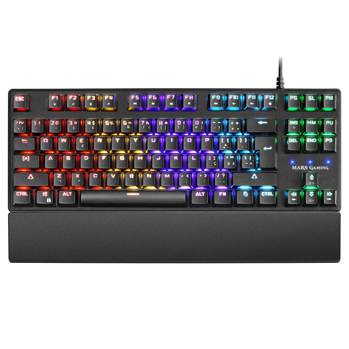 Teclado Mecnico Mars Gaming MKXTKL RGB Outemu SQ Blue PT 1