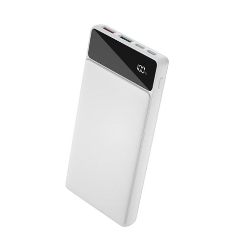 Powerbank XO PR132 10000mAh 2x USB-A, 1x USB-C Branco 1