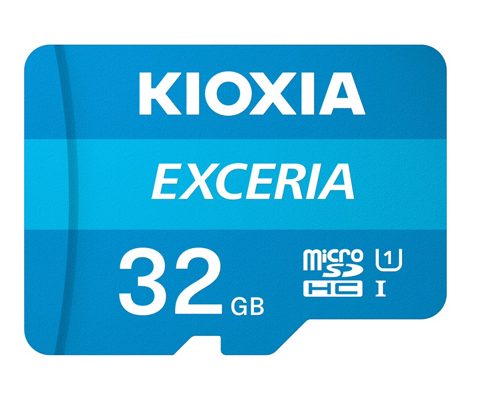 Carto Memria Kioxia Exceria C10 UHS-I U1 microSDHC 32GB + Adaptador SD 1