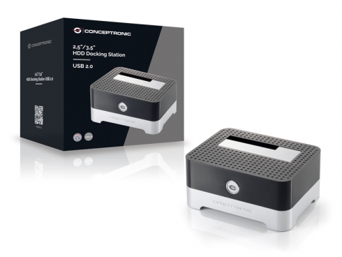 Dock Conceptronic Externa 1xSATA 2,5/3,5 USB 2.0 3