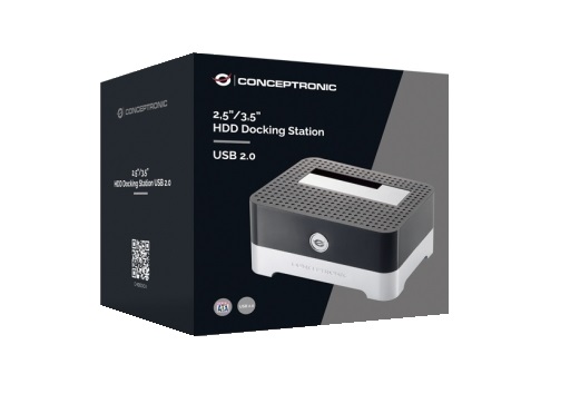 Dock Conceptronic Externa 1xSATA 2,5/3,5 USB 2.0 4