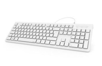 Teclado HAMA KC-200 Branco 1