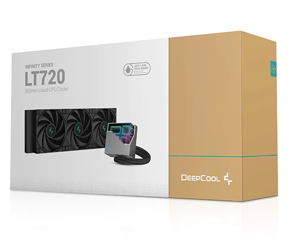 Water Cooler CPU Deepcool Infinity LT720 360mm Preto 4