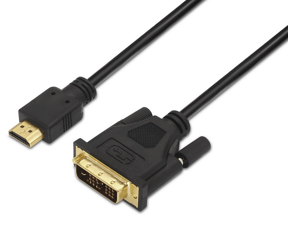 Cabo Aisens DVI para HDMI 3m Preto 1