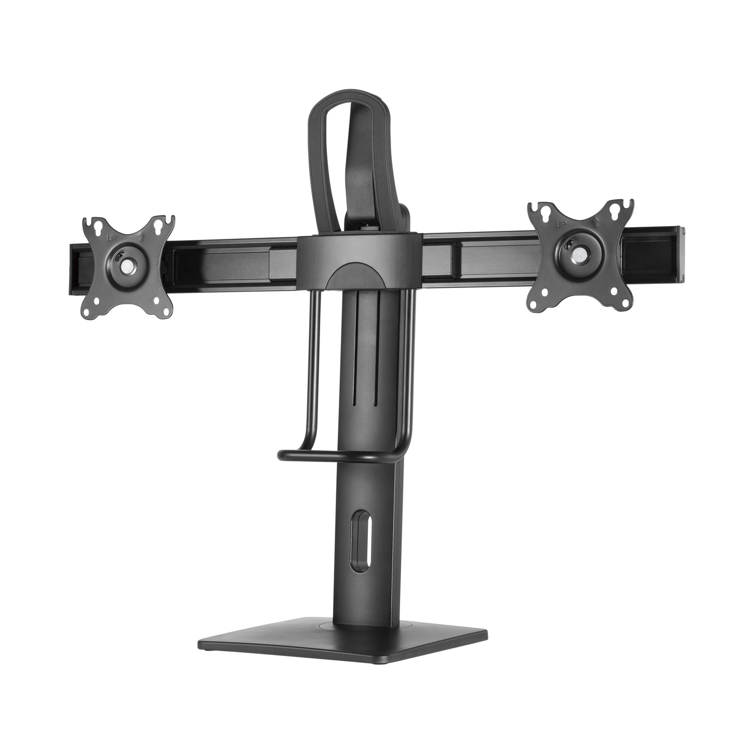 Suporte Aisens para 2 Monitores (17-27) Preto 2