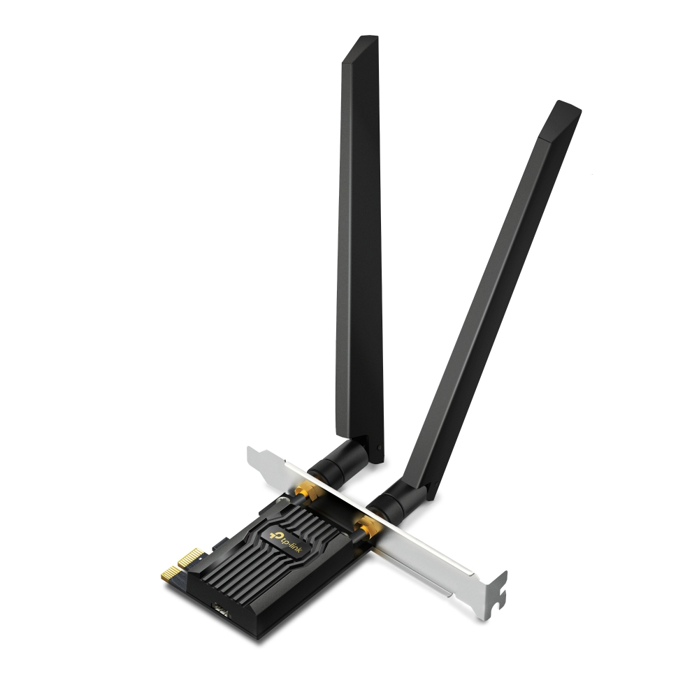 Placa de Rede TP-Link Archer TXE72E AXE5400 Wi-Fi 6E Bluetooth 5.2 PCIe 1