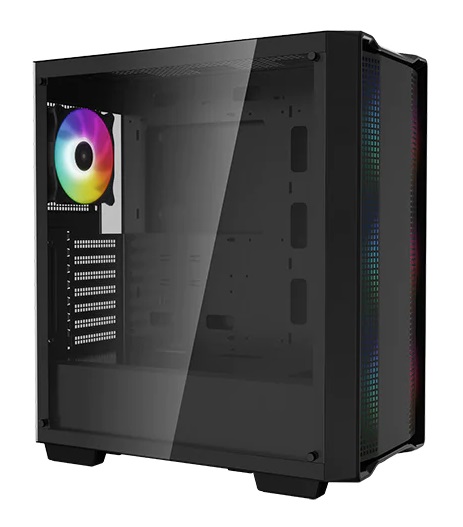 Caixa ATX Deepcool CC560 Vidro Temperado A-RGB Led Preto 2