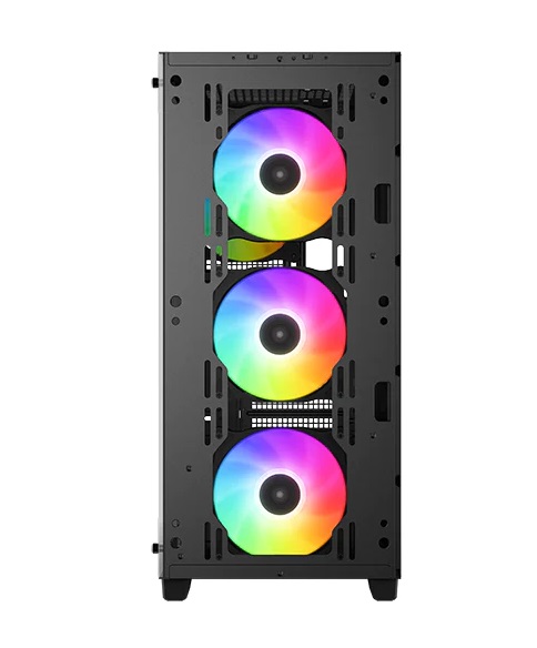 Caixa ATX Deepcool CC560 Vidro Temperado A-RGB Led Preto 4