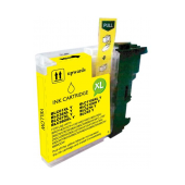 Tinteiro Compatível Brother LC980XL/LC1100XL/LC985XL Amarelo image