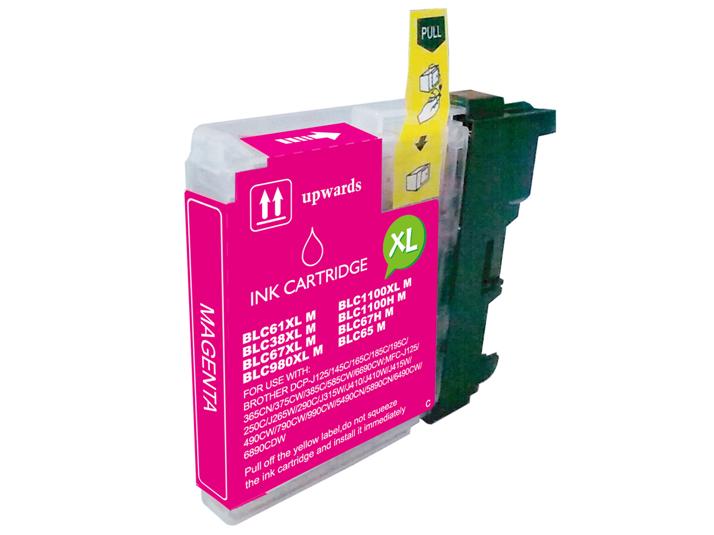 Tinteiro Compatvel Brother LC980XL/LC1100XL/LC985XL Magenta 1