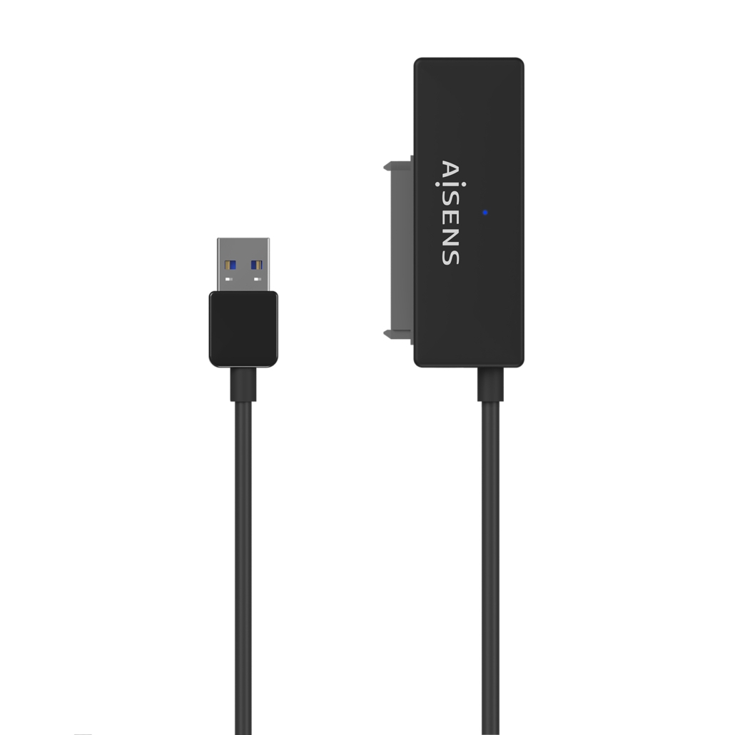 Cabo Adaptador Aisens USB A 3.0 / 3.1 - SATA 2,5 e 3,5 - ASE-35A01B 1