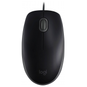 Rato Óptico Logitech B110 Silent 1000DPI Preto image