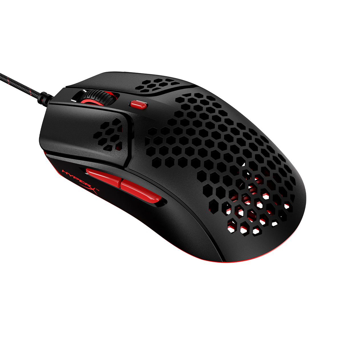 Rato ptico HyperX Pulsefire Haste RGB 16000DPI Preto/Vermelho 2