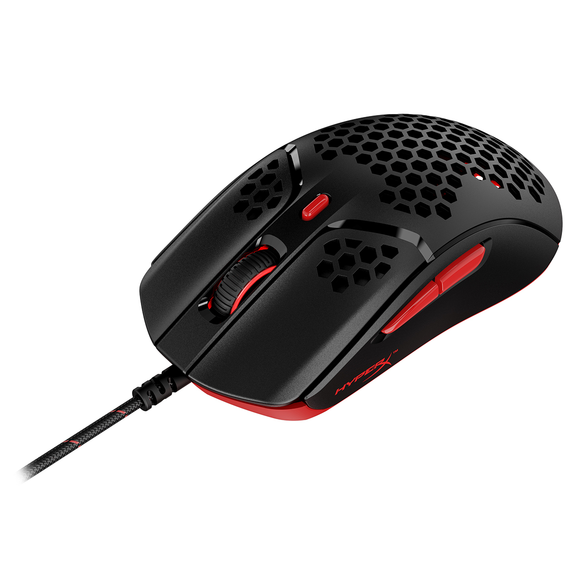 Rato ptico HyperX Pulsefire Haste RGB 16000DPI Preto/Vermelho 3