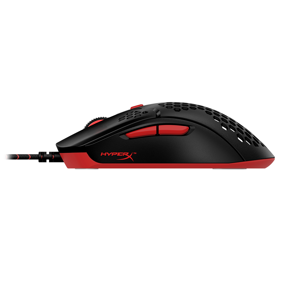 Rato ptico HyperX Pulsefire Haste RGB 16000DPI Preto/Vermelho 4