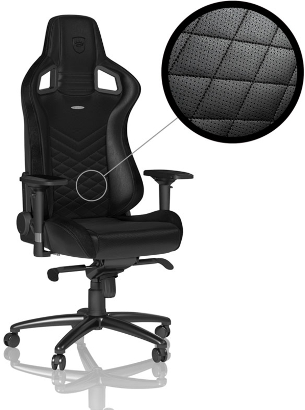 Cadeira noblechairs EPIC PU Leather Preto 1